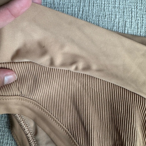 Aerie crossover Tan Bikini Bottom - Picture 2 of 5